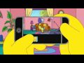 The Simpsons Couch Gag With iPhone