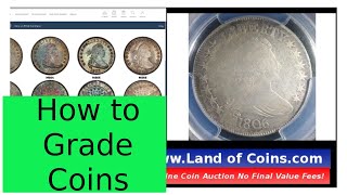 PCGS Photograde. How to Grade Coins. 1806 Half Dollar. Guess the grade?? | Land of Coins