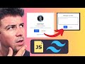 How to Build a Pop-Up Message Modal with JavaScript & Tailwind CSS | Beginner Project