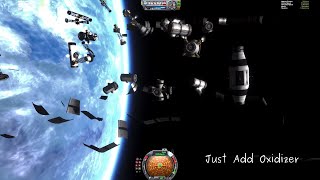 Kerbal Space Program (kOS) - Self-assembling Space Station