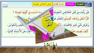 مفهوم  4  الدرس 1  نشاط  1 و2  عرض الخنافس المضيئة