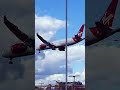 Virgin Atlantic Airlines Boeing 787 landing at Heathrow Airport