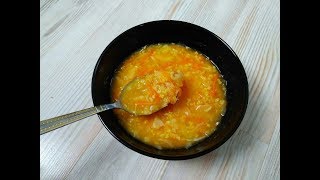 Kapustnyak soup with millet • Easy to cook