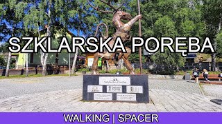 Szklarska Poręba - Poland, walking in Szklarska Poręba | 4K