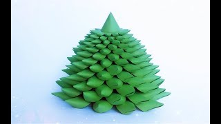 ABC TV | How To Make 3D Christmas Tree Paper - Craft Tutorial