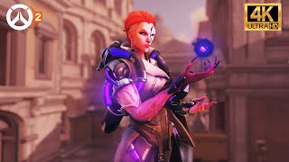 OVERWATCH 2 Moira GAMEPLAY | 4K EPIC SETTINGS