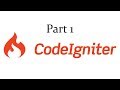 Codeigniter PHP - How to install?