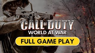Call of Duty : World At War | Full Walkthrough Gameplay - No Commentary
