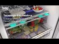 beko harvestfresh™ frigorifero combinato trony