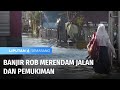 Banjir ROB Merendam Jalan dan Pemukiman | Liputan 6 Semarang