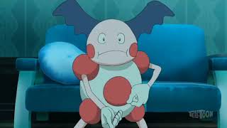 Pokemon Journeys Mr.Mime Wakes Up Ash And Goh