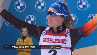 Biathlon Season 24/25 - Mass Start Women - Lenzerheide (SUI)