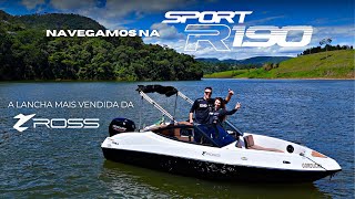 ROSS 190 R SPORT | MOSTRAMOS E NAVEGAMOS NA SENSAÇÃO DOS BARCOS PEQUENOS DO BRASIL |