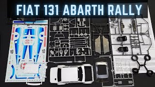 Fiat 131 Abarth Rally - Unboxing Italeri 1/24 scale - Walter Röhrl WRC Champion 1980