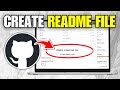 How To Create README File For GitHub Repository