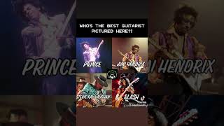 Who's The Real Guitar Hero #prince #jimihendrix #stevierayvaughan #slash