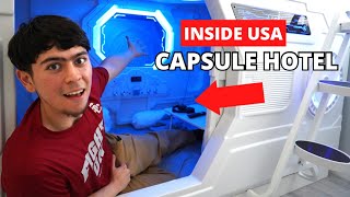 Staying In a American Capsule Hotel (Los Angeles)