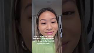 How To Use Our Organic Castor Oil Eyelash Serum for Fuller Looking Lashes | Sky Organics