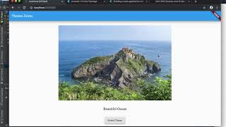 Implement Flutter themes using Provider