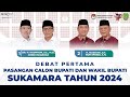 DEBAT PERTAMA CALON BUPATI & WAKIL BUPATI SUKAMARA KALIMANTAN TENGAH 2024