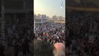 PTI long march awam ki bari tadad | #Shorts
