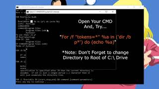 Learn Batch Programming | Basics of Batch - [Part III] -- The For Loop II