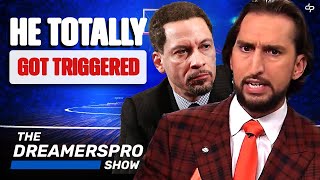 Nick Wright Gets Triggered By Chris Broussard For Exposing Lebron James To His Face