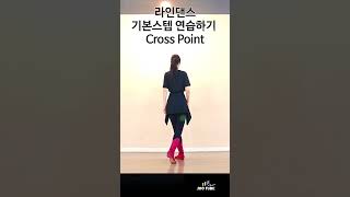 Cross Point, 크로스 포인, #linedance #라인댄스 #basicstep #기본스텝 #jootube #shorts