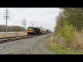 60MPH CSX Intermodal Q017 - Screaming AC Traction Motors ES44AH #3202 & ET44AH #3358 - Mentor Ohio