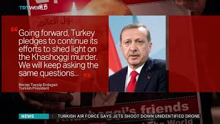 Turkey pledges to illuminate Khashoggi murder: Erdogan