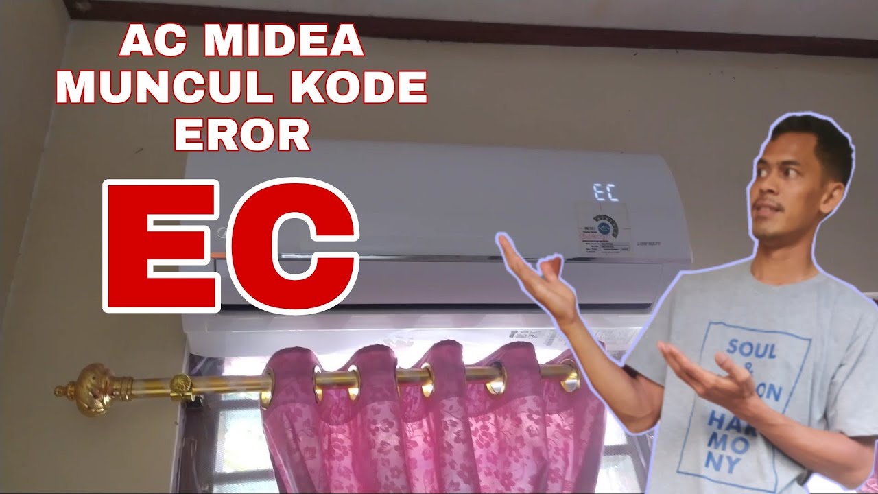 Memperbaiki Ac Kode Eror Ec Part 3 Youtube
