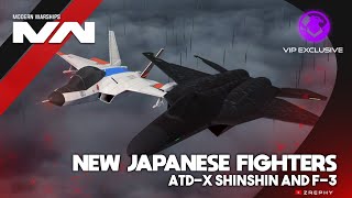 New Japanese Fighters! | ATD-X Shinshin and F-3 | Gameplay | Modern Warships Alpha