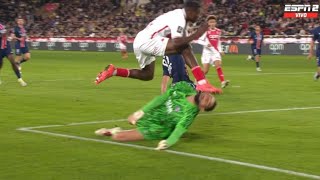 😥Priez pour la blessure de Gianluigi Donnarumma, Monaco vs PSG (2-4), buts/faits saillants-2024.