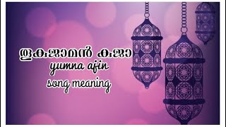 Tu kuja man kuja meaning | Malayalam meaning | yumna ajin | whatsapp status song