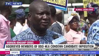 Aggrieved Members Of Odo-Nla In Ikorodu Condemn Candidate Imposition Of Monarch