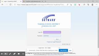 Recovering Skyward Login - Spanish