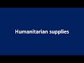 Humanitarian Carbon Calculator | Humanitarian Supplies