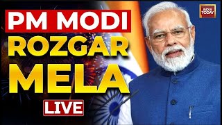 PM Modi Speech: PM Modi Launches Recruitment Drive NEWS | PM Modi Launches 'Rozgar Mela'