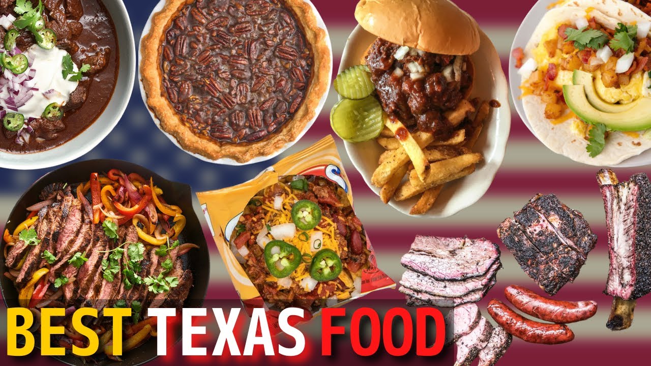 Top 10 Best Texas Dishes And Foods | Best American Food - YouTube