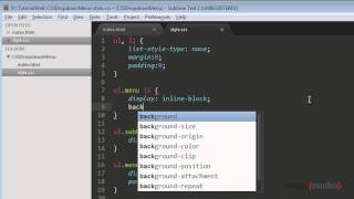 Tutorial HTML/CSS: Membuat Dropdown Menu