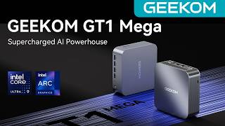 Introducing the GEEKOM GT1 MEGA Mini PC | Unleash Ultra Responsive AI power in Your Palm