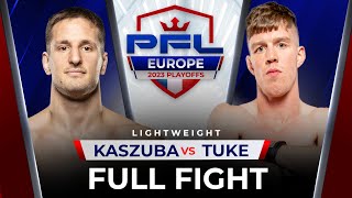 Jakub Kaszuba vs Dylan Tuke | PFL Paris