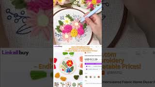 Linkallbuy – The Best Wholesale Platform for DIY Embroidery with a Wide Variety of Styles