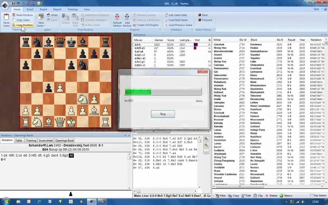 Chessbase 11 Opening Report Youtube