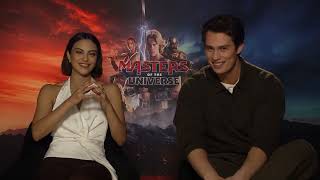 Press Play With Olivia interviews Masters of the Universe stars Nicholas Galitzine and Camila Mendes