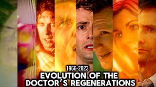 Evolution of The Doctor’s Regenerations 1966-2023 (UPDATED)