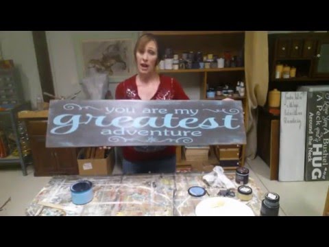 How to paint wood signs How to paint wood signs