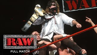 FULL MATCH - The Rock vs. Mankind – WWE Championship Match: Raw, Jan. 4, 1999
