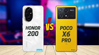 Honor 200 vs Poco X6 Pro