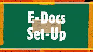 E-Docs Set-up